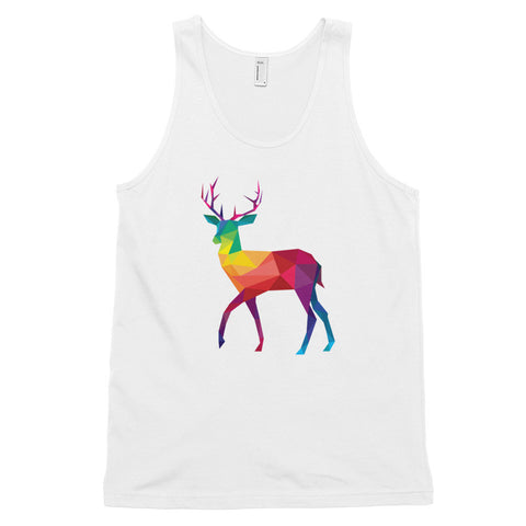 Rainbow Low Poly Stag Tank
