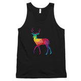 Rainbow Low Poly Stag Tank