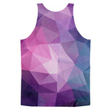 Amethyst Low Poly All-Over Print Tank